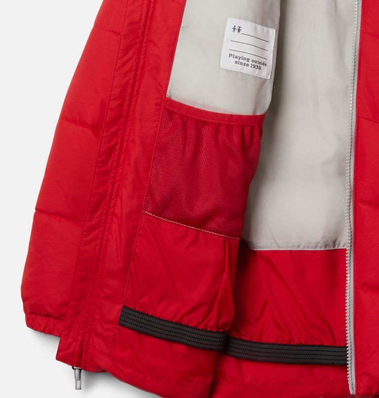 Boys' Arctic Blast Jacket, Color: Mountain Red, image 3