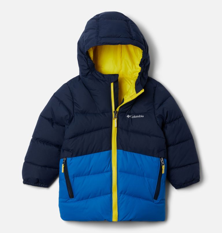 Thumbnail: Boys' Toddler Arctic Blast Jacket, Color: Collegiate Navy, Bright Indigo, image 1