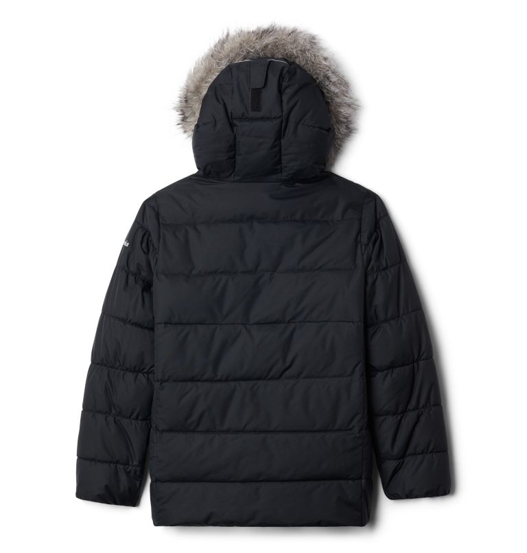 Girls' Arctic Blast Ski Jacket, Color: Black, image 2