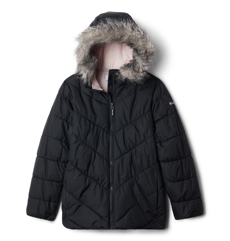 Thumbnail: Girls' Arctic Blast Ski Jacket, Color: Black, image 1