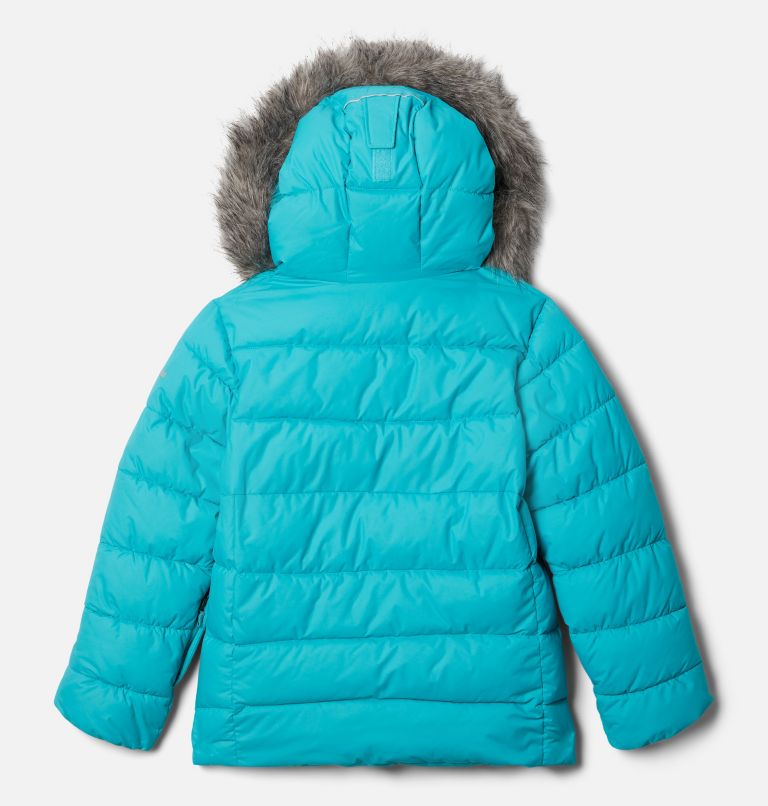 Thumbnail: Girls' Arctic Blast Ski Jacket, Color: Geyser, Sea Ice, image 2