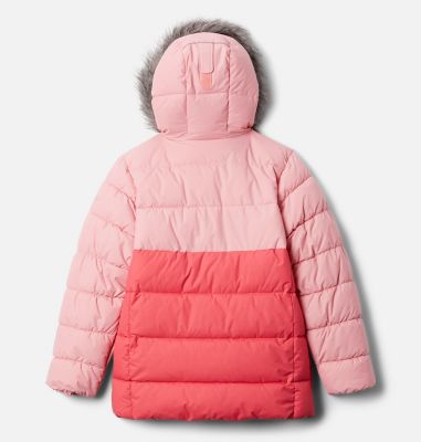Girls' Arctic Blast Ski Jacket Arctic Blast&trade; Jacket | 673 | S, Bright Geranium, Pink Orchid, back
