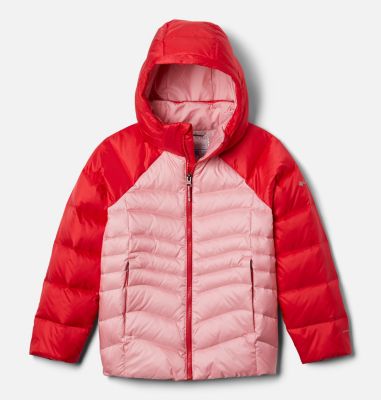 columbia girls down jacket