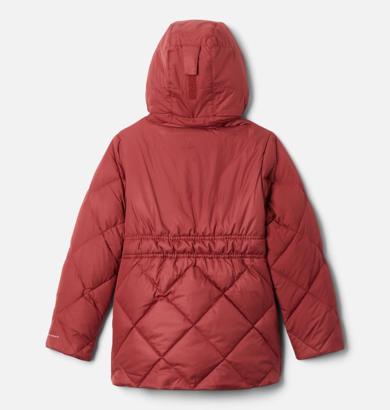 Manteau matelassé à capuchon Forest Park pour fille, Color: Marsala Red, Malbec, image 2
