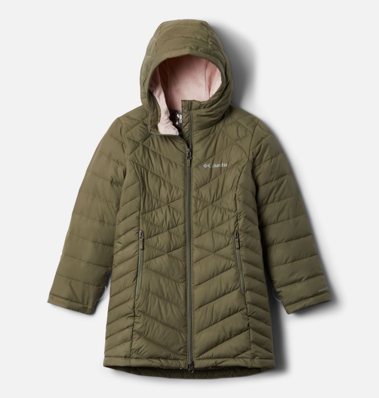 Veste longue Heavenly pour fille, Color: Stone Green, image 1