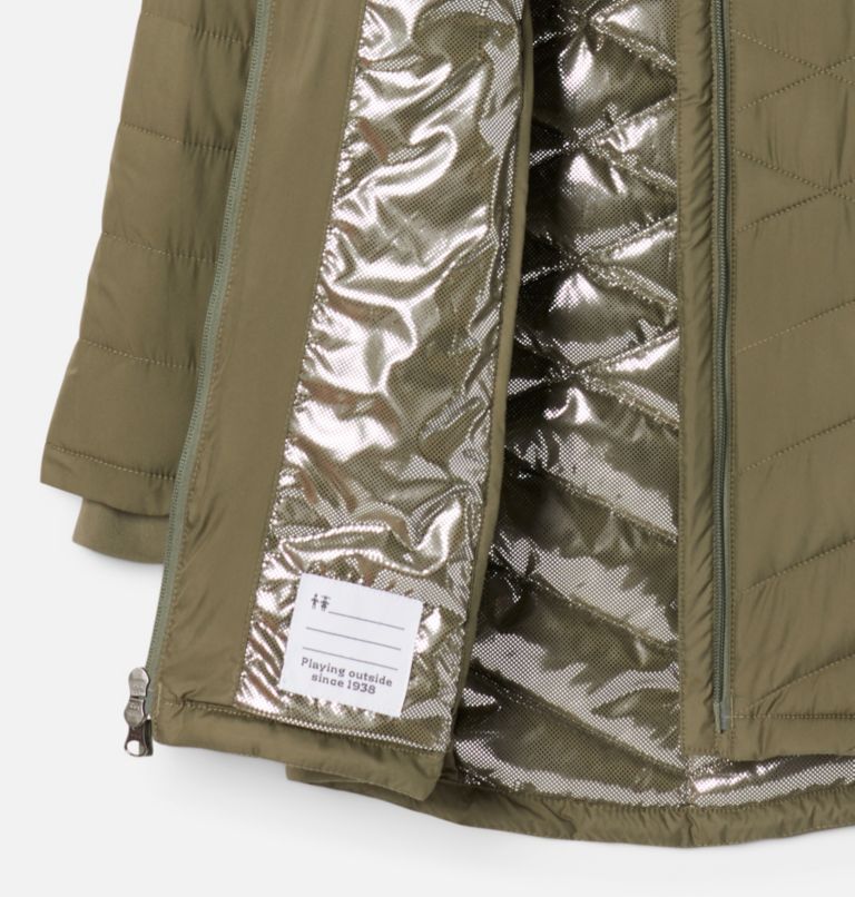 Columbia Heavenly™ Long Jacket - Second Hand Synthetic jacket - Kid's -  Olive green - S | Hardloop