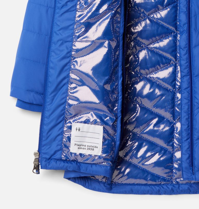 Girls' Heavenly Long Jacket, Color: Lapis Blue, image 3