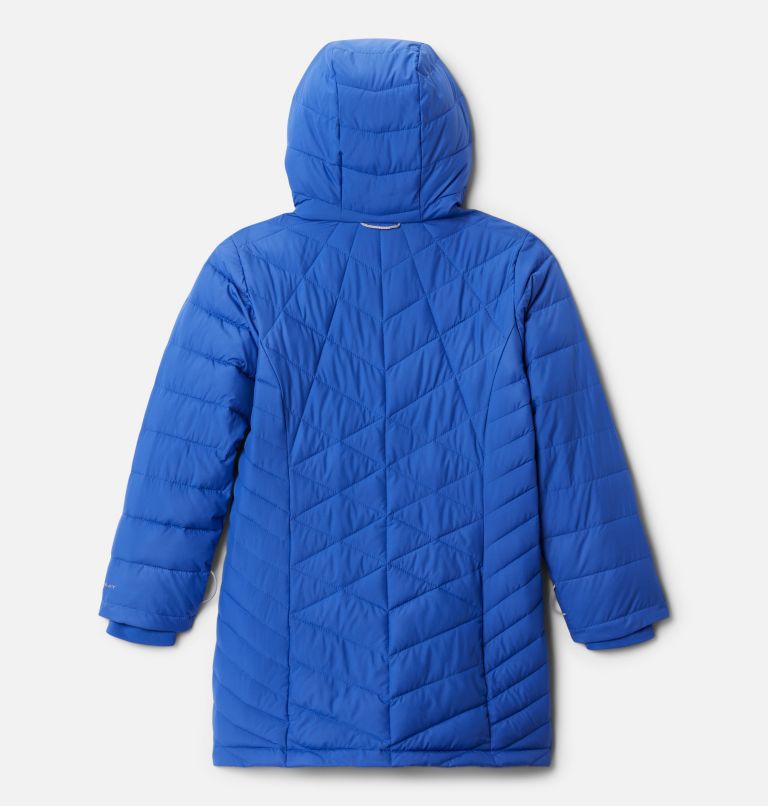 Girls' Heavenly Long Jacket, Color: Lapis Blue, image 2