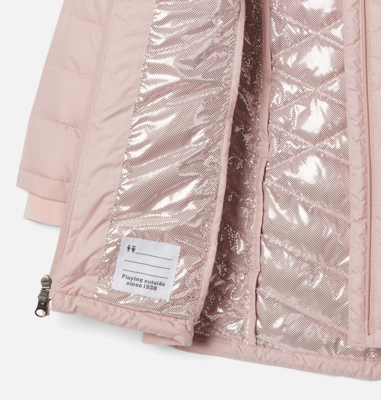 Girls' Heavenly Long Jacket, Color: Dusty Pink, image 3