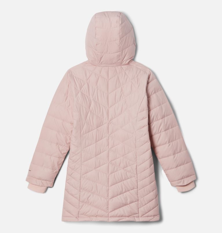 Girls' Heavenly Long Jacket, Color: Dusty Pink, image 2
