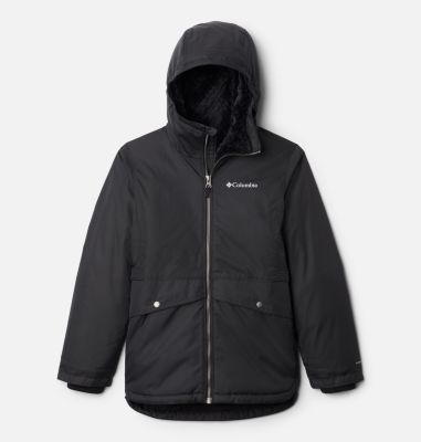 Porteau Cove Mid Jacke f&uuml;r M&auml;dchen Porteau Cove&trade; Mid Jacket | 618 | M, Black Heather, front