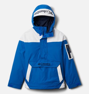 Challenger Schlupfjacke Junior Challenger&trade; Pull Over | 010 | XL, Bright Indigo, White, Coll Navy, front