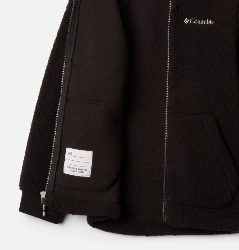 Boys' Rugged Ridge II Full Zip Sherpa, Color: Black, image 3