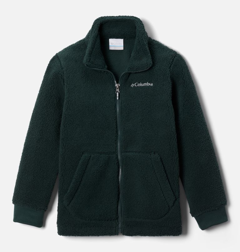 Columbia Boys' Rugged Ridge Sherpa Hoodie - Warm Fleece Jacket With Kangaroo Pocket