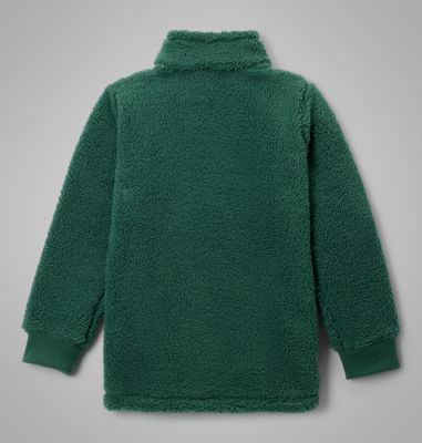 Boys' Rugged Ridge II Full Zip Sherpa, Color: Rain Forest, image 6