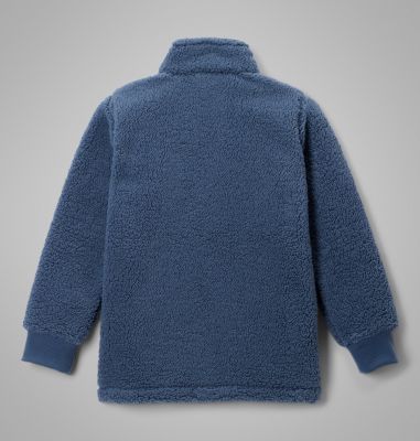 Boys' Rugged Ridge II Full Zip Sherpa, Color: Dark Mountain, image 2