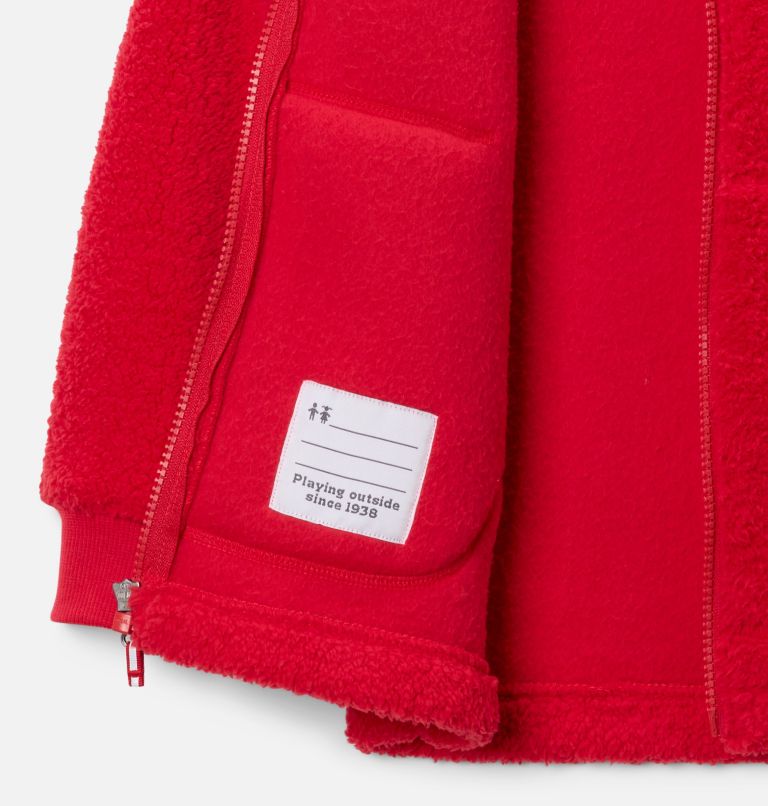 Rugged Ridge II Sherpa Full Zip, Color: Mountain Red, image 3