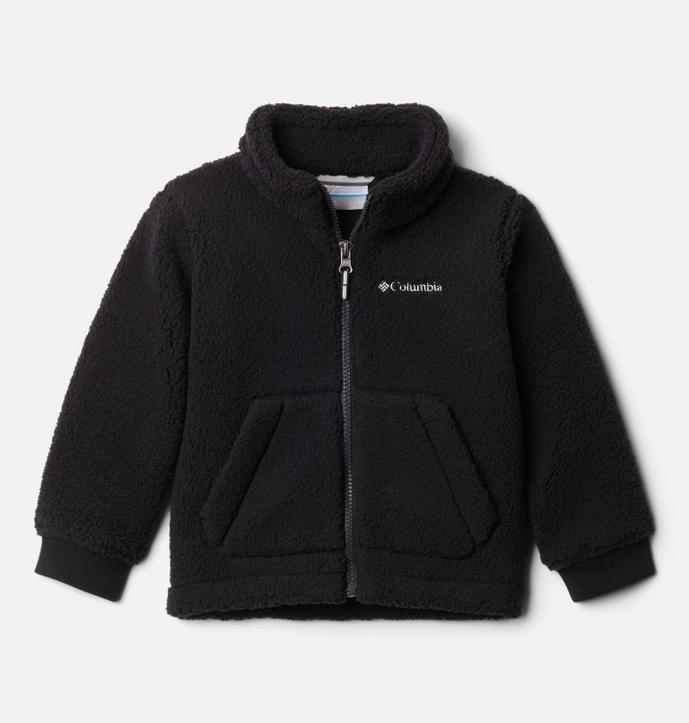 Boys' Toddler Rugged Ridge II Full Zip Sherpa Fleece Jacket, Color: Black, image 1