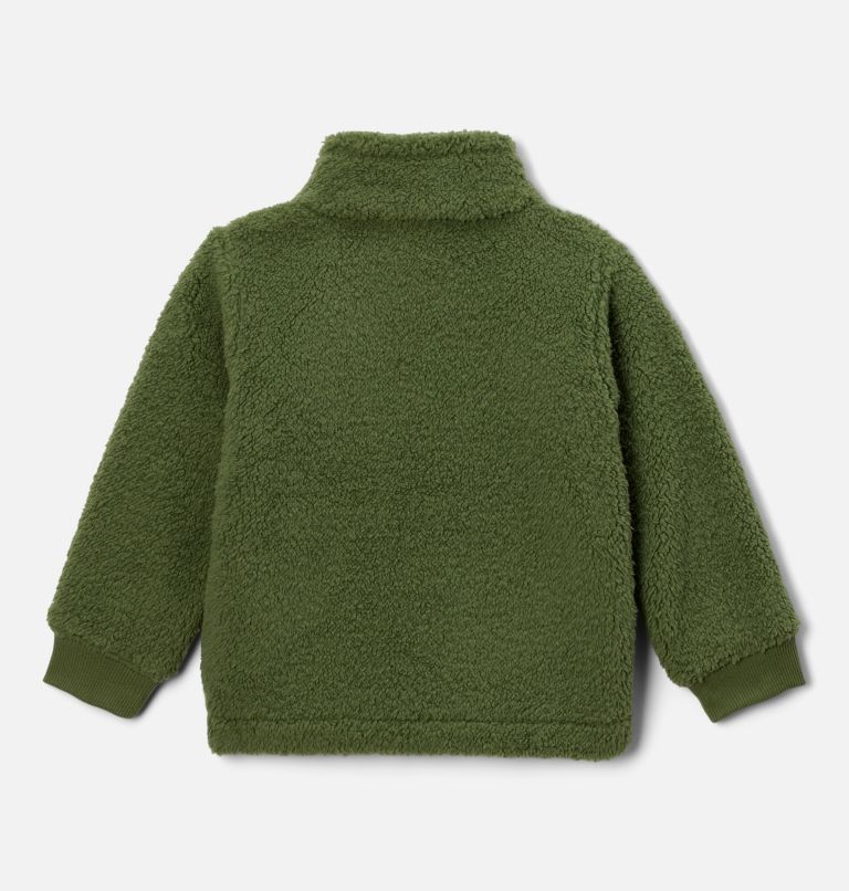 Boys' Toddler Rugged Ridge II Full Zip Sherpa Fleece Jacket, Color: Canteen, image 2