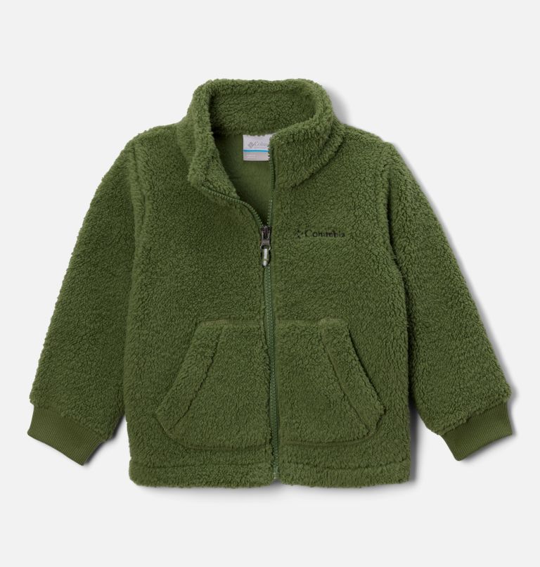 Boys' Toddler Rugged Ridge II Full Zip Sherpa Fleece Jacket, Color: Canteen, image 1