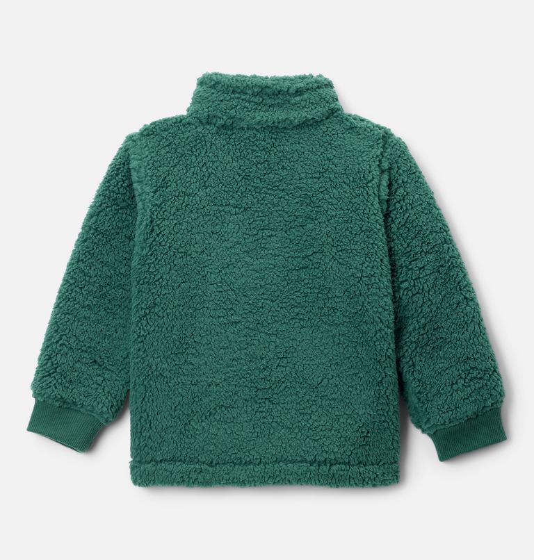 Boys' Toddler Rugged Ridge II Full Zip Sherpa Fleece Jacket, Color: Rain Forest, image 2