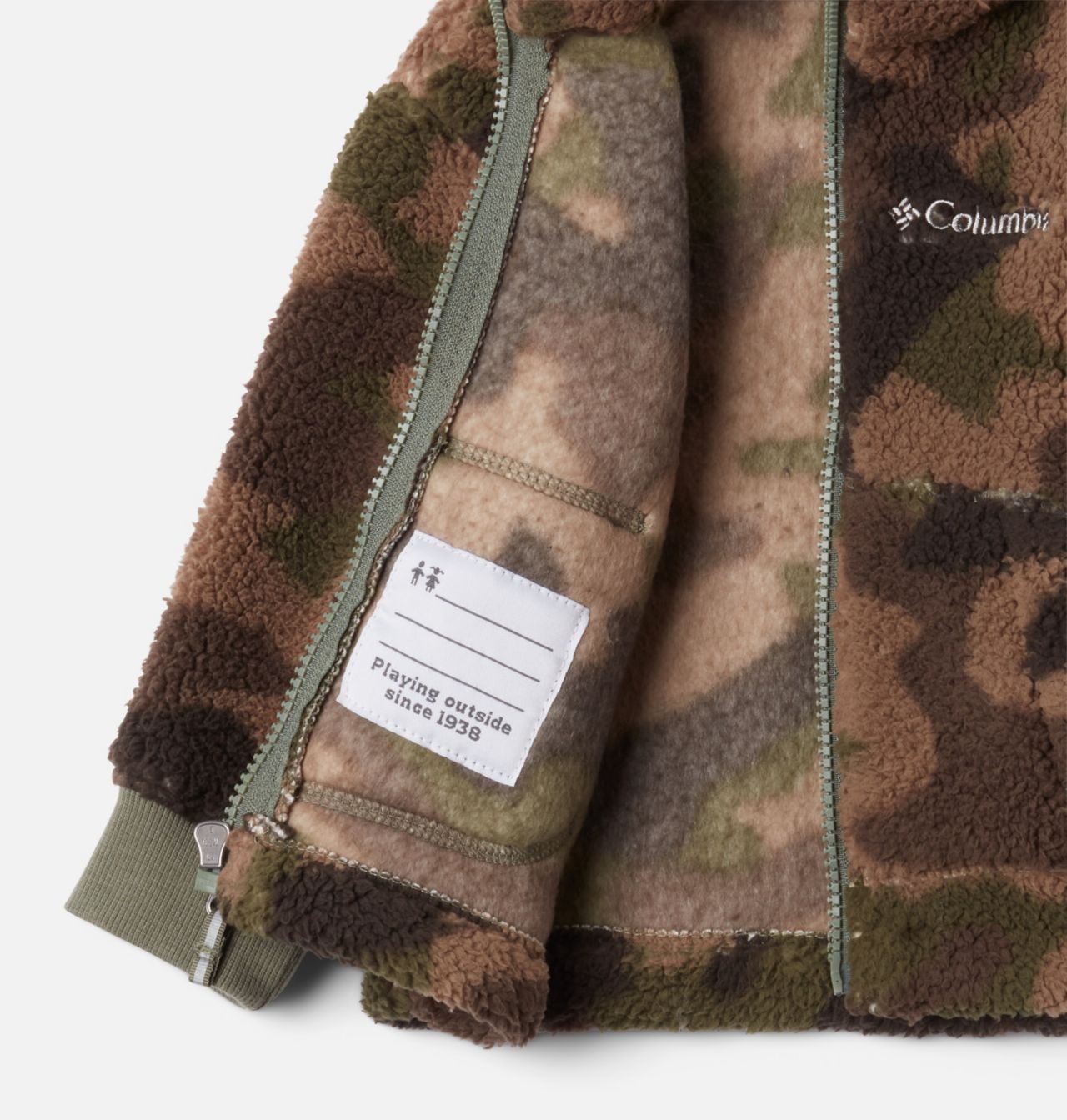 Infant Rugged Ridge™ II Full Zip Sherpa Fleece Jacket 3