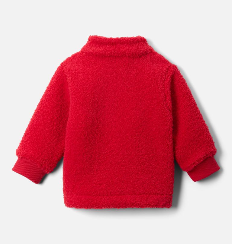 Infant Rugged Ridge II Full Zip Sherpa Fleece Jacket, Color: Mountain Red, image 2