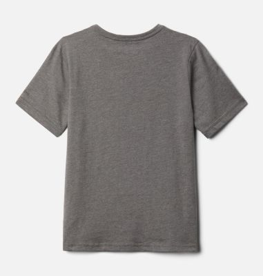 Boys' Roast and Relax Short Sleeve Shirt Roast and Relax&trade; Graphic SS Tee | 464 | S, Charcoal Heather, back