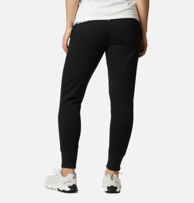 Jogging en tricot Columbia Lodge femme Columbia Lodge&trade; Knit Jogger | 010 | XS, Black, White Typo Print, back