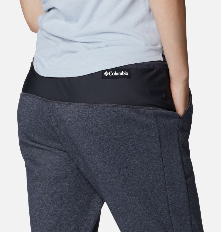 Women's Columbia Lodge Knit Joggers, Color: Shark Heather, image 5
