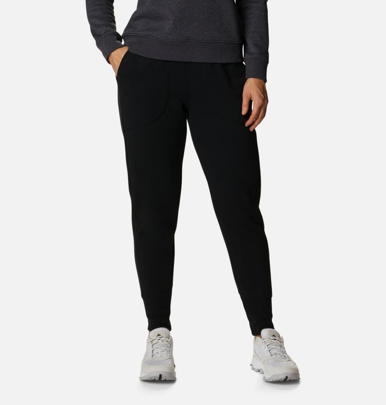 Pantalon de jogging en tricot Columbia Lodge pour femme, Color: Black, image 1