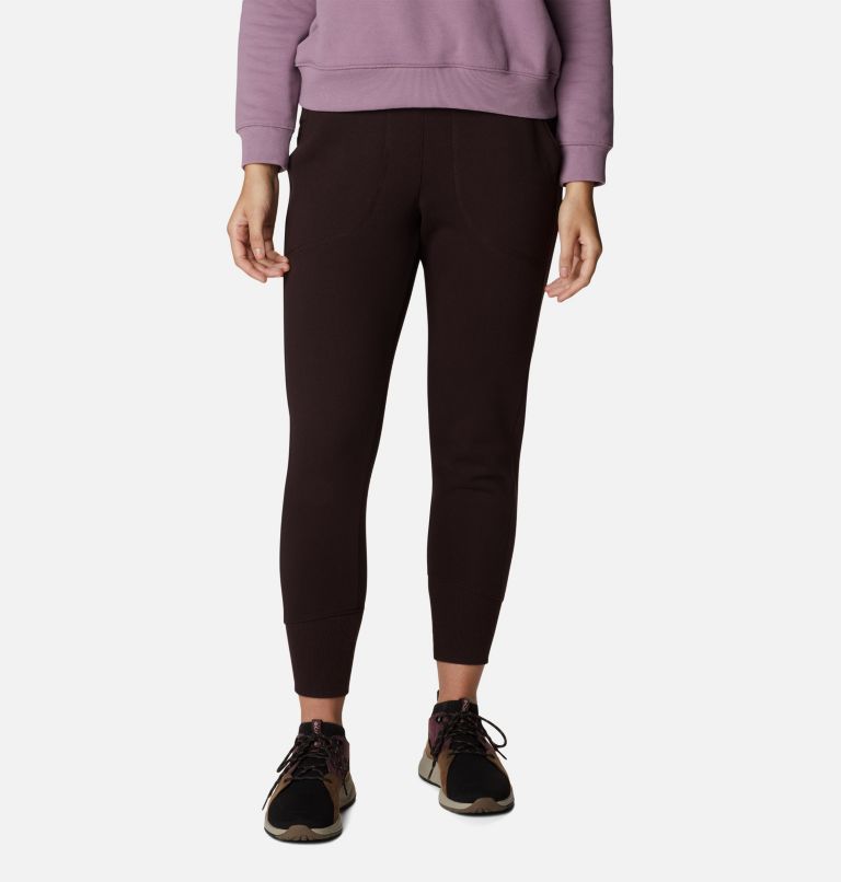 Pantalon de jogging en tricot Columbia Lodge pour femme, Color: New Cinder, image 1
