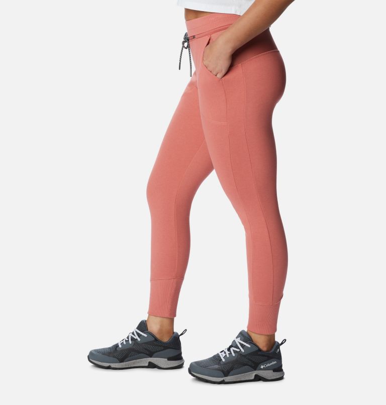 Columbia Lodge Knit Jogger, Color: Dark Coral, image 3