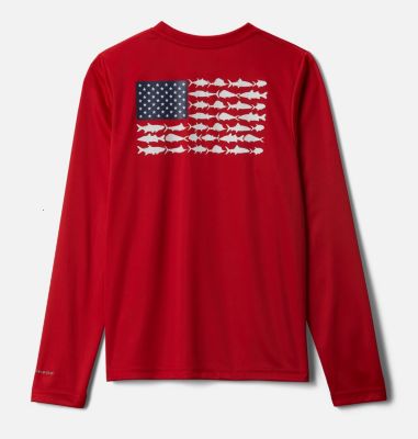 red long sleeve shirt kids