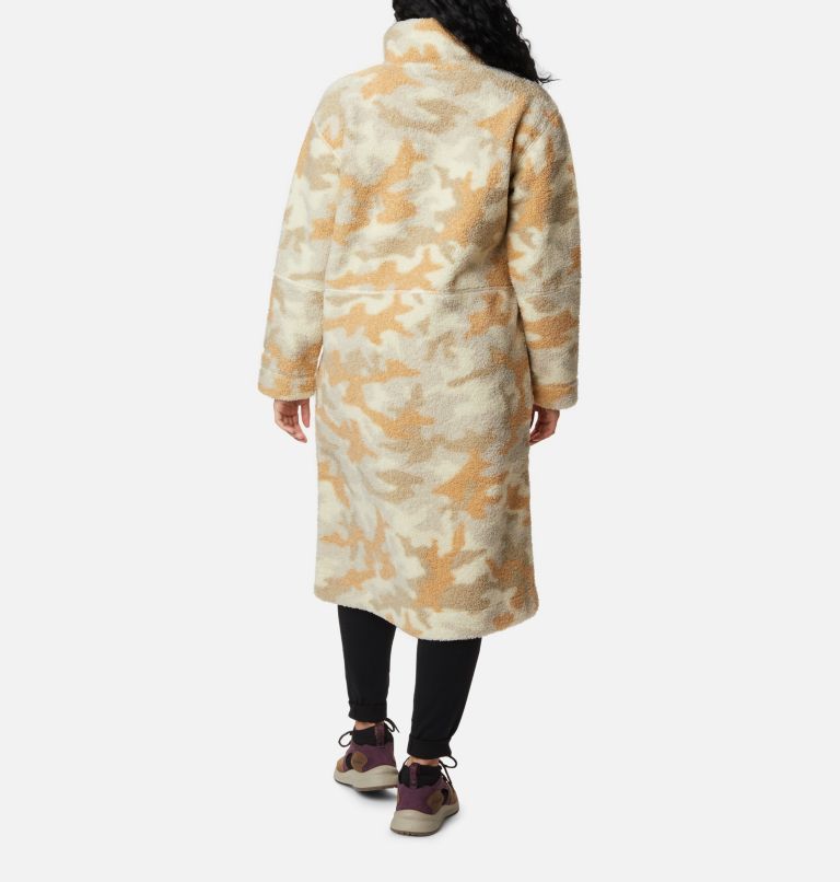 Women's Panorama Full Length Jacket, Color: Chalk Camo Print