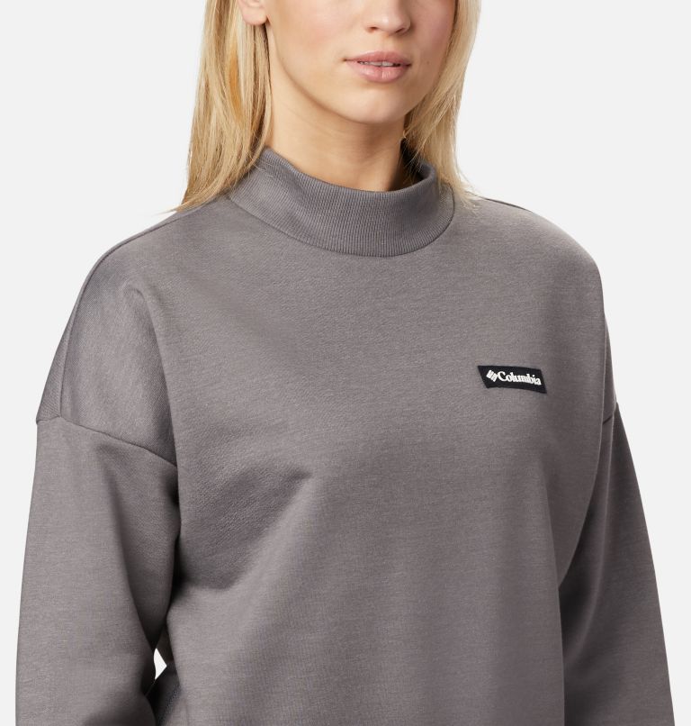 Chandail épais à col rond Columbia Lodge pour femme, Color: City Grey Heather, image 4