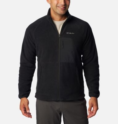 Jaqueta Columbia Masculina Fast Trek II Full Zip Fleece Preto - HUPI