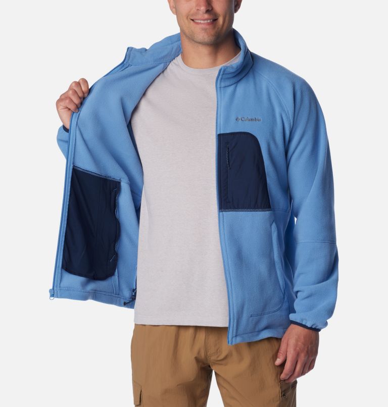 Men's Rapid Expedition Fleece Jacket, Color: Skyler, Collegiate Navy, image 5