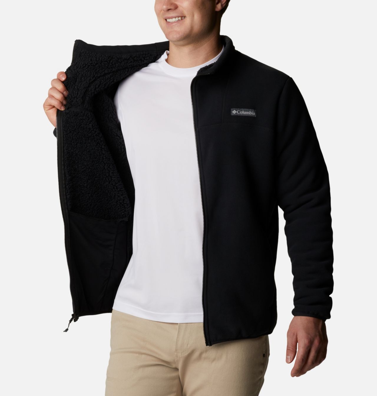 Men's Winter Pass™ Full Zip Sherpa Fleece Jacket 5