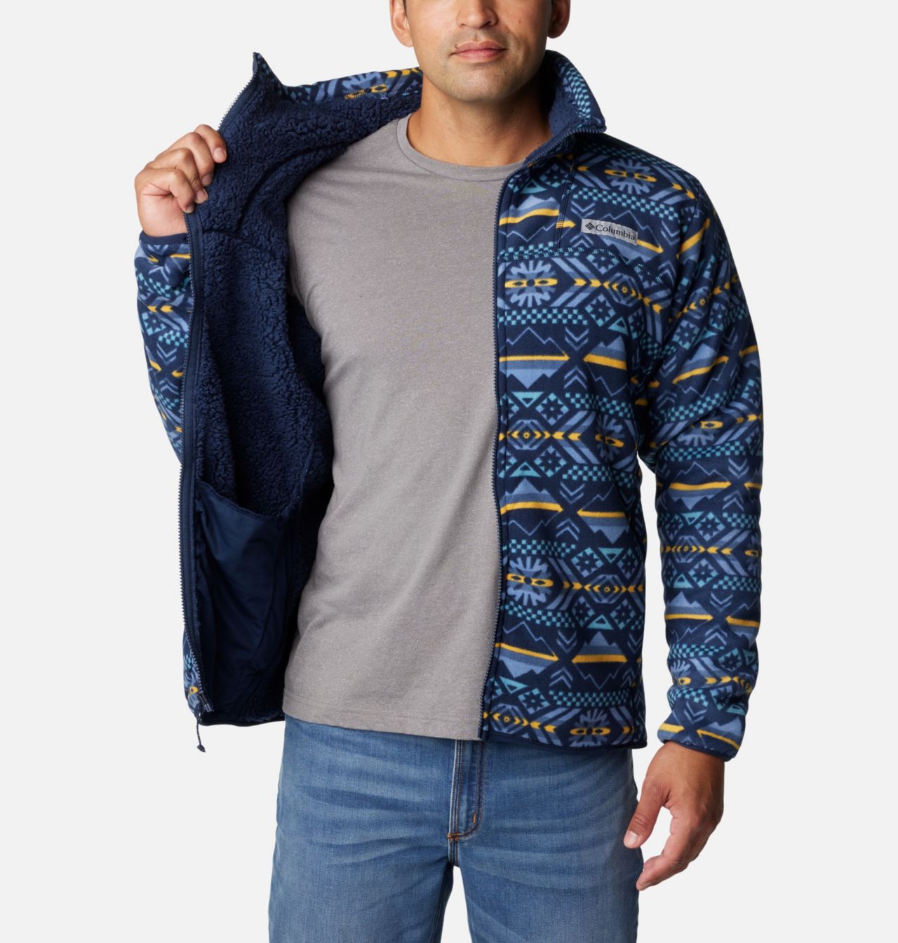 Men's Winter Pass™ Full Zip Sherpa Fleece Jacket 5