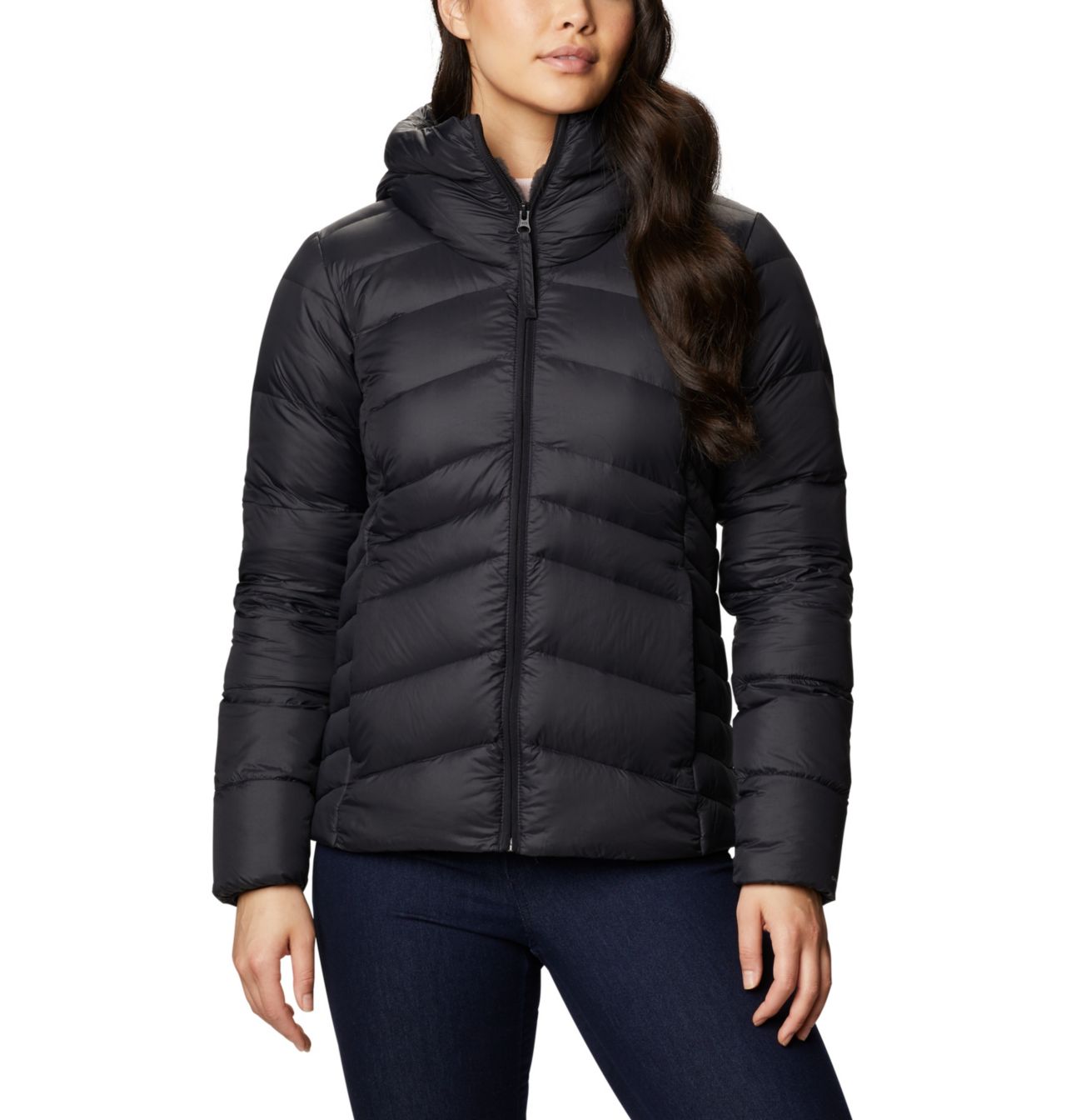 Manteau à capuchon en duvet Autumn Park™ pour femme 1