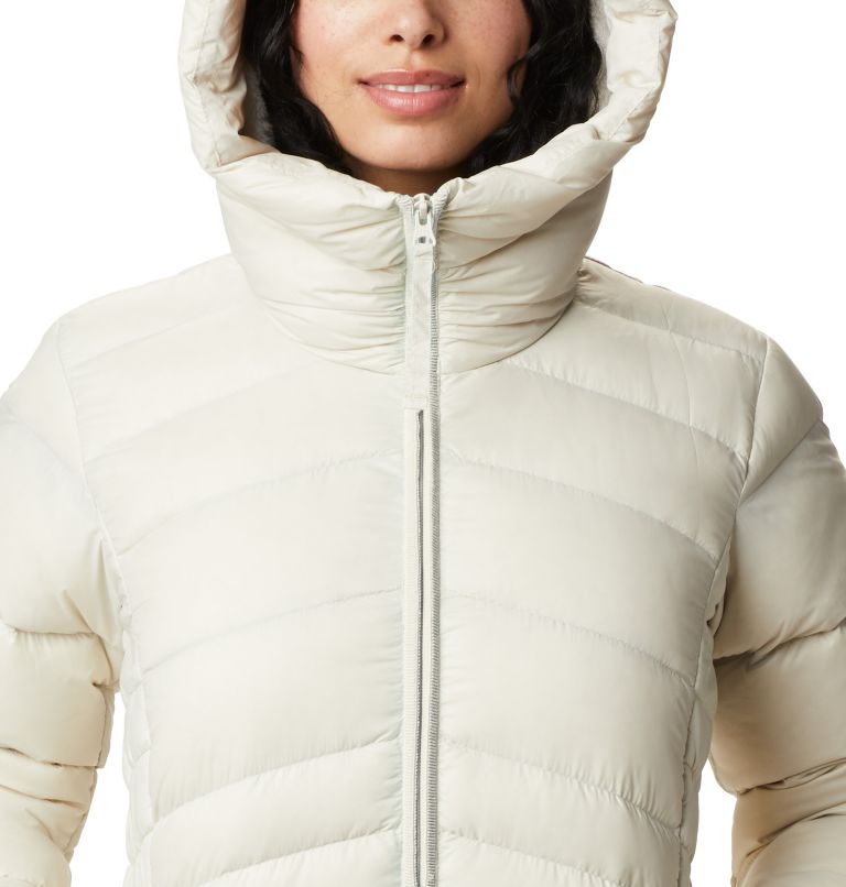 Autumn Park Down Hooded Jacket | 191 | M, Color: Chalk, image 4