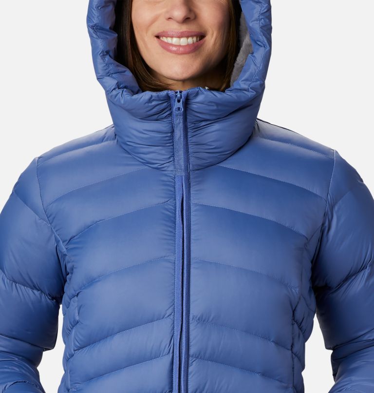 Manteau à capuchon en duvet Autumn Park pour femme, Color: Velvet Cove, image 4