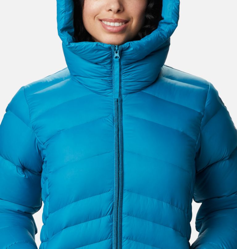 Autumn Park Down Hooded Jacket | 462 | XXL, Color: Fjord Blue, image 4
