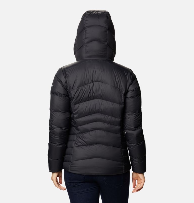 Heavenly down clearance hooded puffer jacket