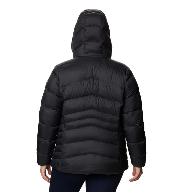 Manteau à capuchon en duvet Autumn Park pour femme - Grandes tailles, Color: Black, image 2