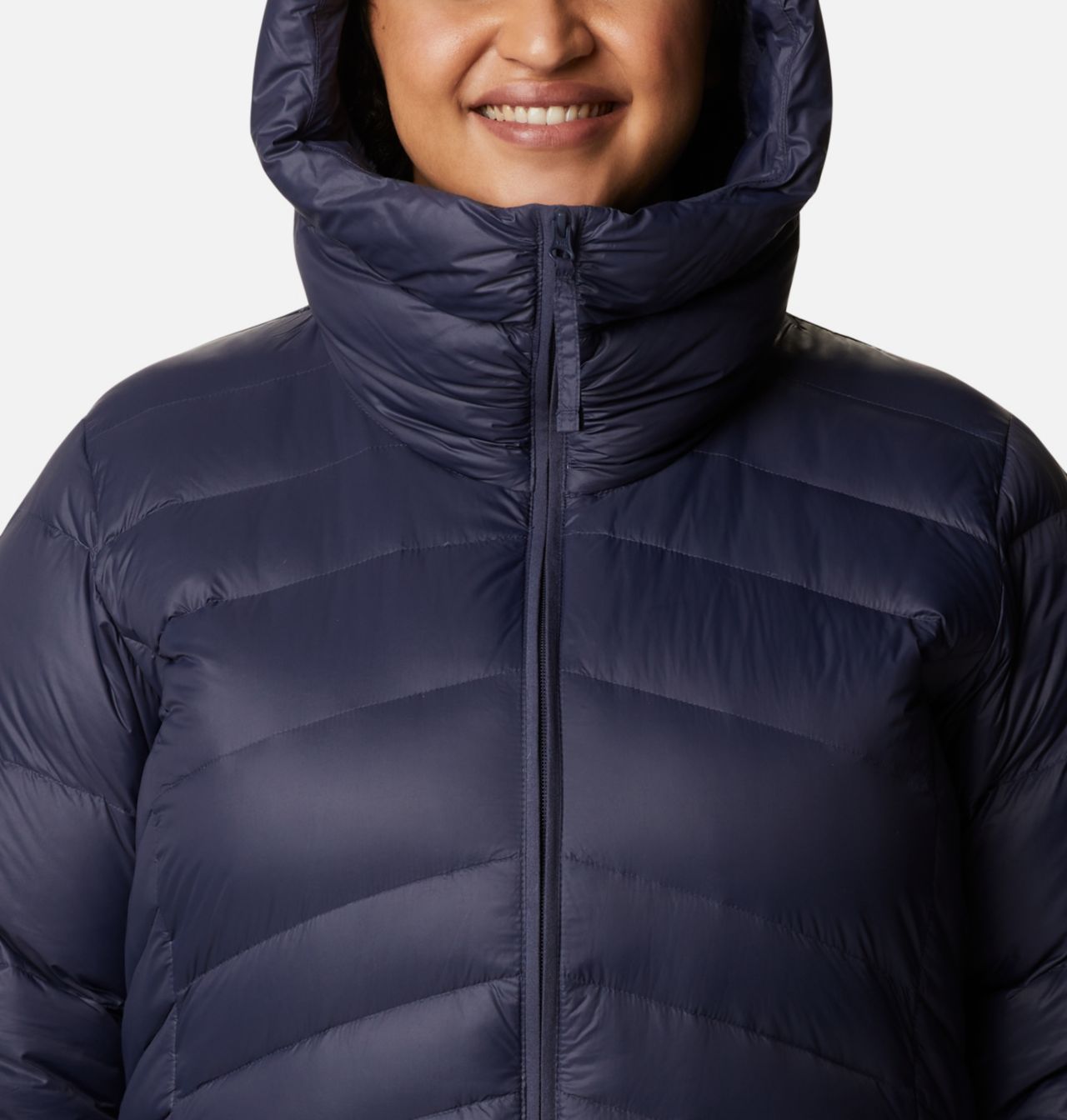 Women's Autumn Park™ Down Hooded Jacket - Plus Size 4