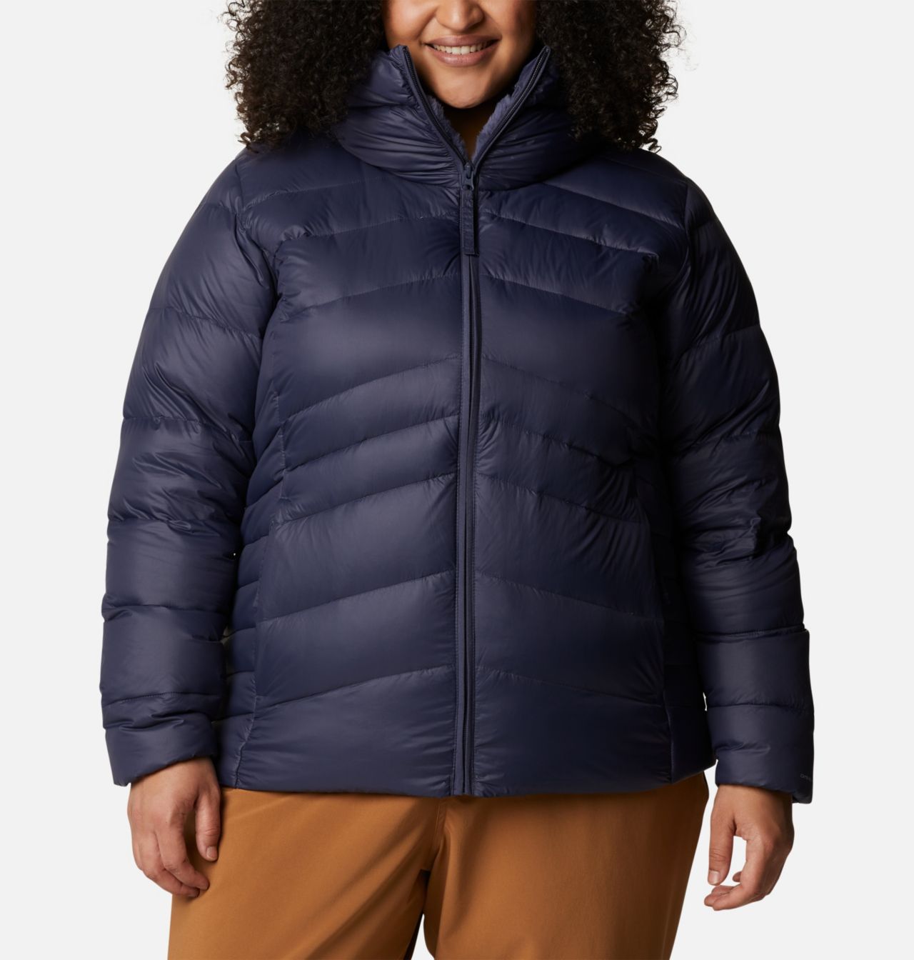Women's Autumn Park™ Down Hooded Jacket - Plus Size 1
