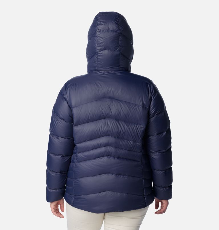 Manteau à capuchon en duvet Autumn Park pour femme - Grandes tailles, Color: Dark Nocturnal, image 2