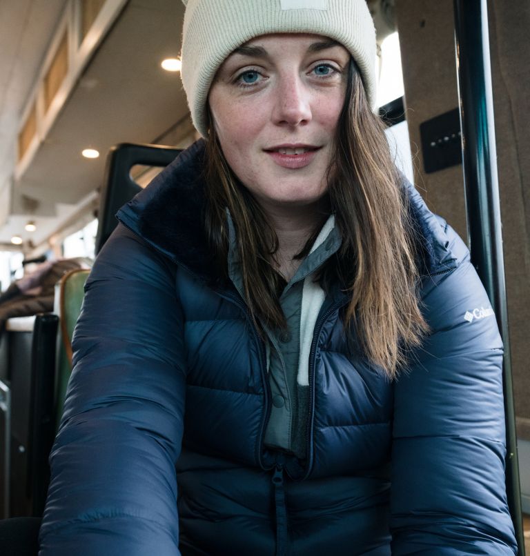Autumn Park Down Jacket, Color: Nocturnal, image 6